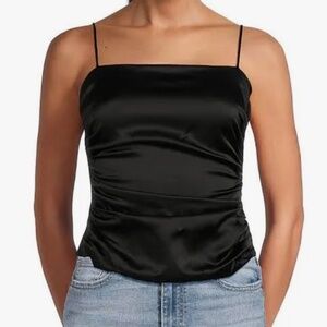 Silk Blend Jaylin Top  size L Cinq a Sept